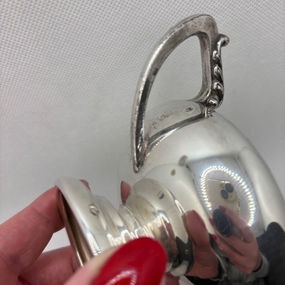 Silver Plated Sugar Bowl, EP on Copper, Lead MTS #7, Circa 1940s, Vintage - Picture 6 of 7